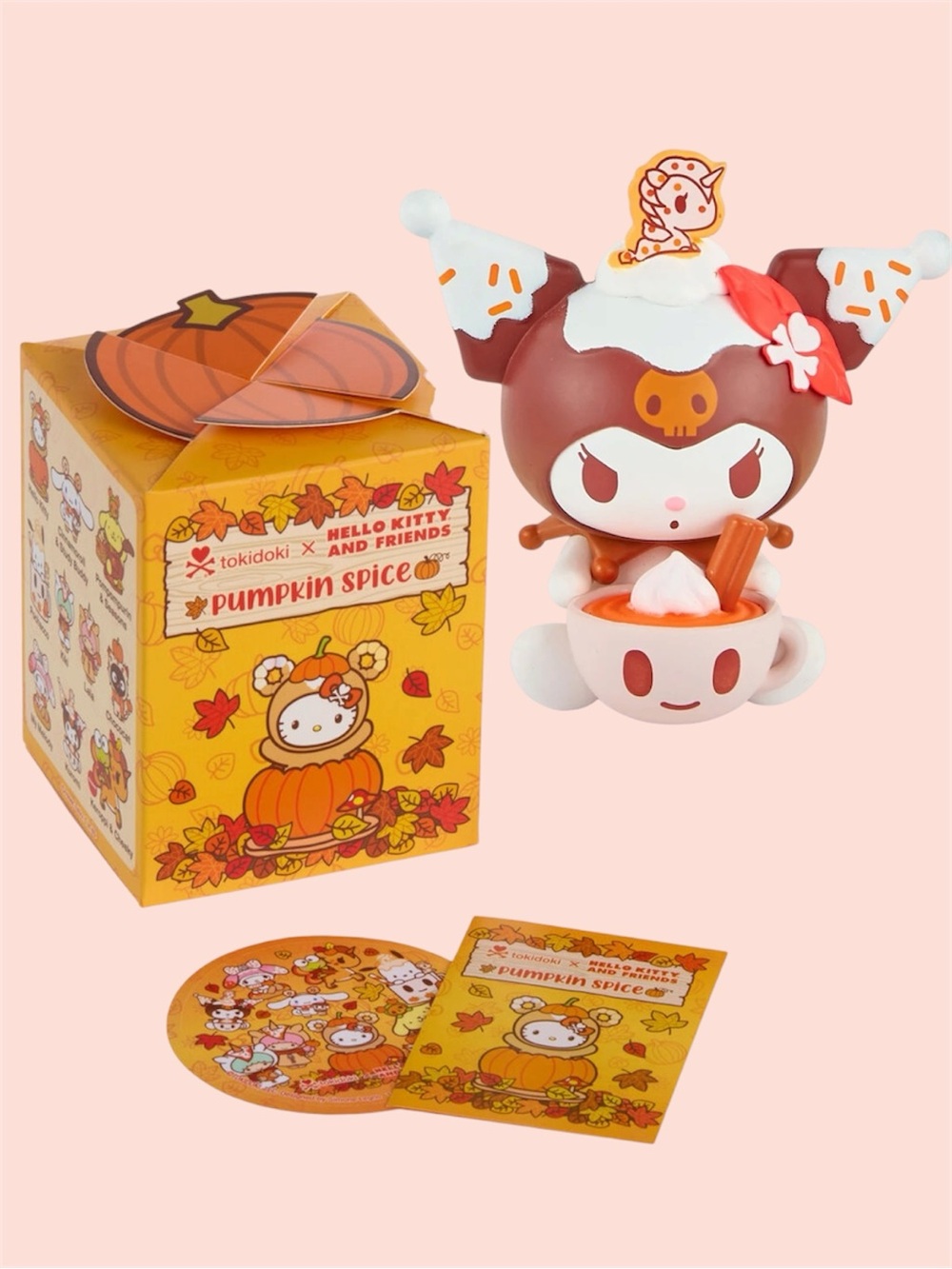 tokidoki X Hello Kitty And Friends Pumpkin Spice Kuromi